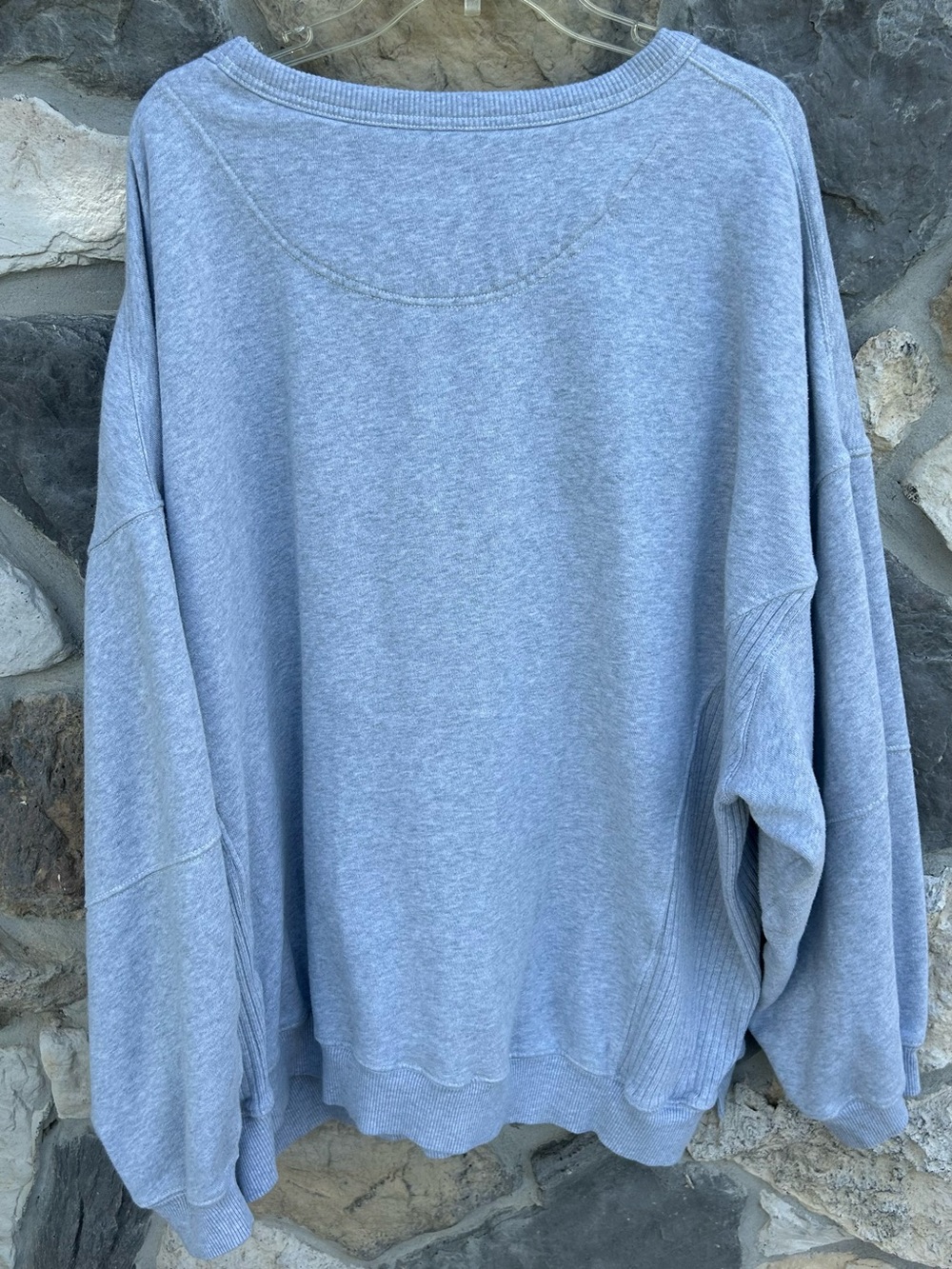 Aerie Oversized Sweater Size XXL Gray Pullover Sweatshirt Loungewear Athleisure - Picture 2 of 5